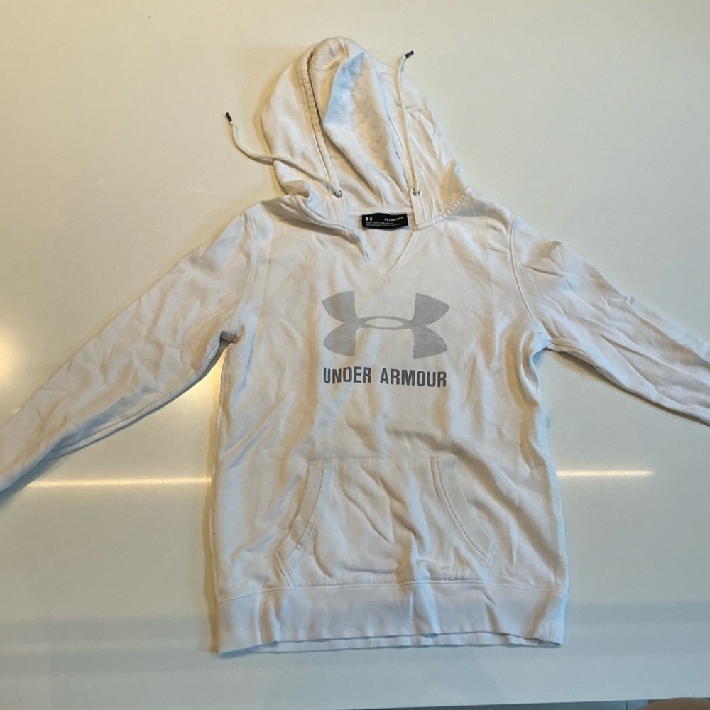 Under Armour Light Gray Hoodie